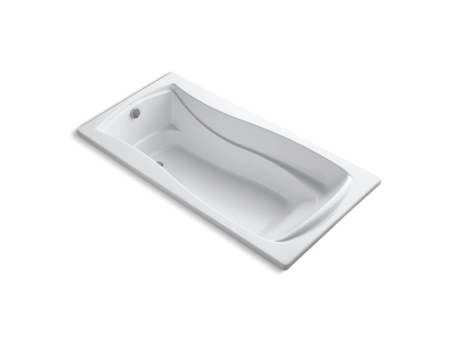 KOHLER K-1257-GHW Mariposa 72-1/4" x 36-1/4" drop-in Heated BubbleMassage air bath with Bask heated surface