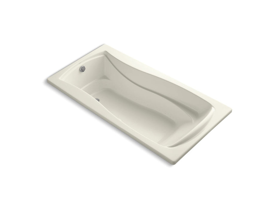 KOHLER K-1257-GHW Mariposa 72-1/4" x 36-1/4" drop-in Heated BubbleMassage air bath with Bask heated surface