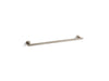 KOHLER Purist 24" towel bar