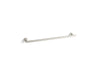 KOHLER Purist 24" towel bar