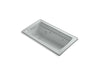 KOHLER K-1122-W1 Archer 60" x 32" drop-in whirlpool bath with and Bask heated surface