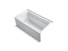 KOHLER K-1122-GHRA Archer 60" x 32" alcove Heated BubbleMassage air bath, right drain
