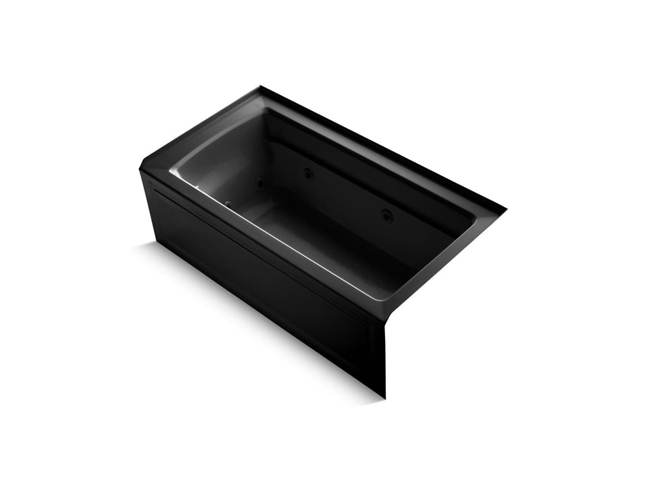 KOHLER K-1122-RA Archer 60" x 32" alcove whirlpool bath right drain