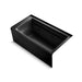 KOHLER K-1122-HR Archer 60" x 32" alcove heated whirlpool bath, right drain
