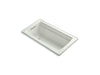 KOHLER K-1123-W1 Archer 60" x 32" drop-in bath with Bask heated surface