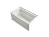 KOHLER K-1123-RAW Archer 60" x 32" alcove bath with Bask heated surface, right drain
