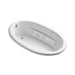 KOHLER K-1164-CB Sunward 72" x 42" drop-in whirlpool bath
