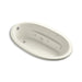 KOHLER K-1164-W1 Sunward 72" x 42" drop-in whirlpool bath with Bask heated surface