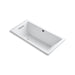 KOHLER K-1167-GHW Underscore 60" x 30" drop-in Heated BubbleMassage air bath