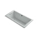 KOHLER K-1167-GHW Underscore 60" x 30" drop-in Heated BubbleMassage air bath