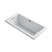 KOHLER K-1822-GH Underscore 66" x 32" drop-in Heated BubbleMassage air bath