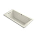 KOHLER K-1822-GH Underscore 66" x 32" drop-in Heated BubbleMassage air bath