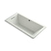 KOHLER K-1822-GH Underscore 66" x 32" drop-in Heated BubbleMassage air bath