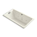 KOHLER K-856-JHE Tea-for-Two 66" x 36" drop-in/undermount whirlpool bath