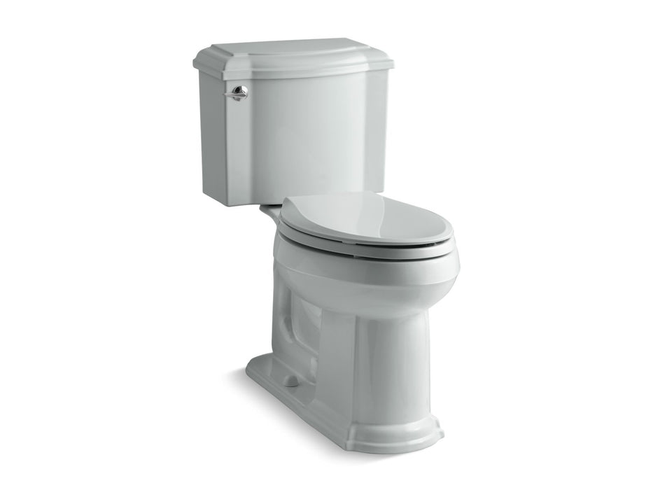 KOHLER Devonshire Two-piece elongated toilet, 1.28 gpf