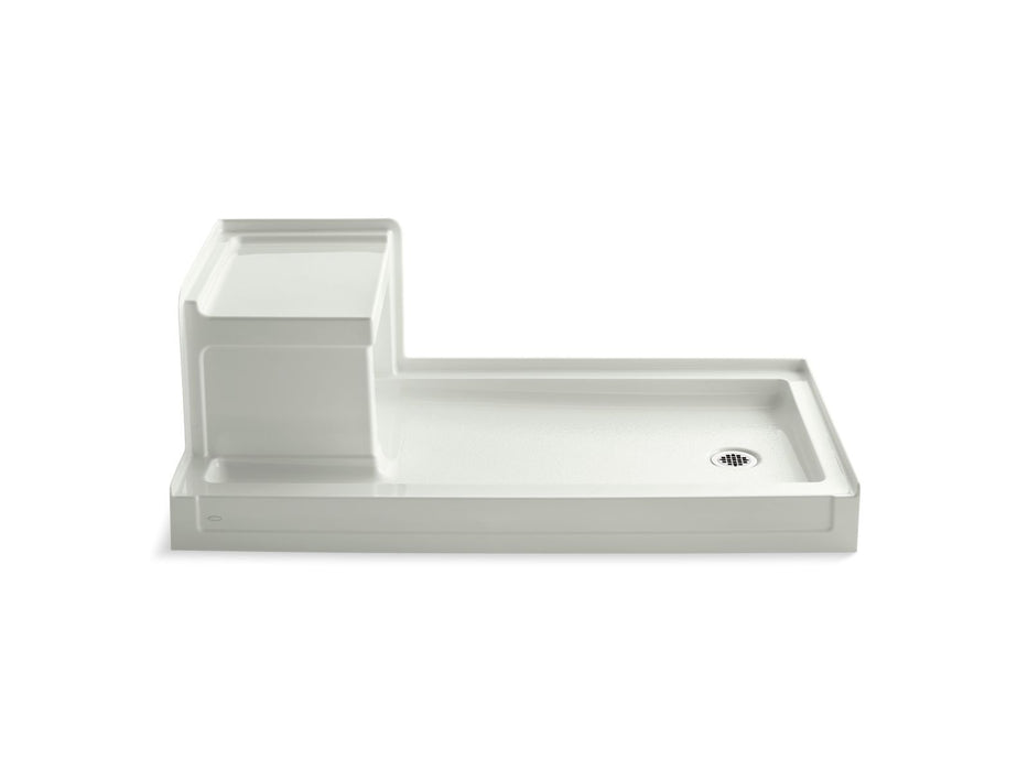 KOHLER K-1976 Tresham 60" x 32" alcove shower base, right drain