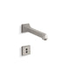 KOHLER K-T11838 Memoirs Stately Wall-mount touchless faucet trim with Insight technology and 8-3/16" spout, requires valve