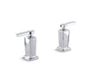 KOHLER K-T16248-4 Margaux Deck-mount bath faucet handle trim with Lever design