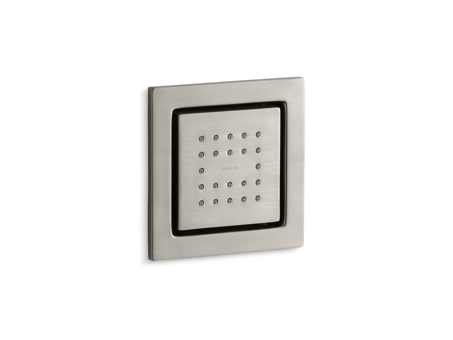 KOHLER WaterTile Square 22-nozzle single-function body spray, 2.5 gpm
