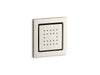 KOHLER WaterTile Square 22-nozzle single-function body spray, 2.5 gpm