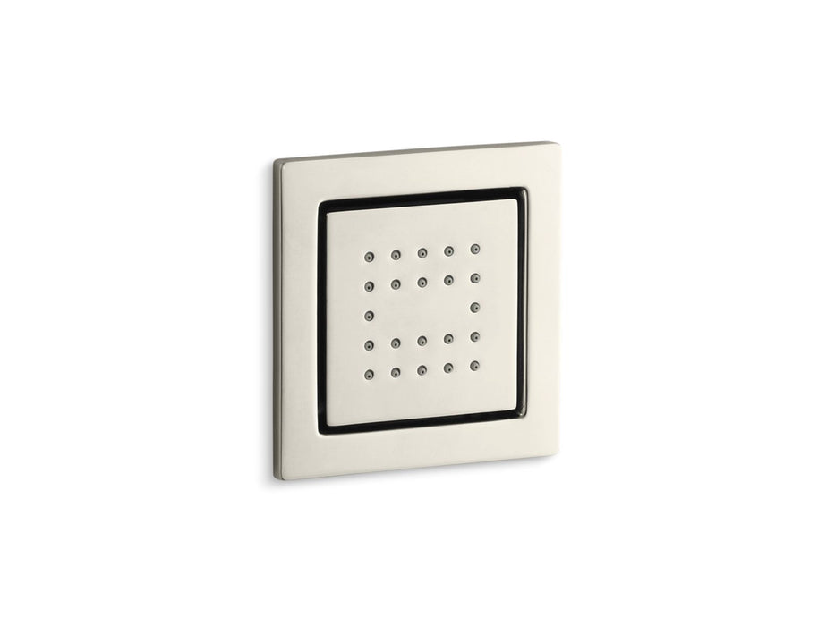 KOHLER WaterTile Square 22-nozzle single-function body spray, 2.5 gpm