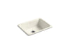 KOHLER K-6585 Iron/Tones 24-1/4" top-/undermount single-bowl bar sink