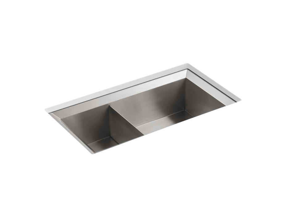 KOHLER K-3389 Poise 33" undermount double-bowl kitchen sink