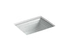 KOHLER K-2339 Memoirs 20" rectangular undermount bathroom sink