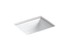 KOHLER K-2339 Memoirs 20" rectangular undermount bathroom sink