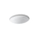 KOHLER K-2350 Devonshire 16-7/8" oval undermount bathroom sink