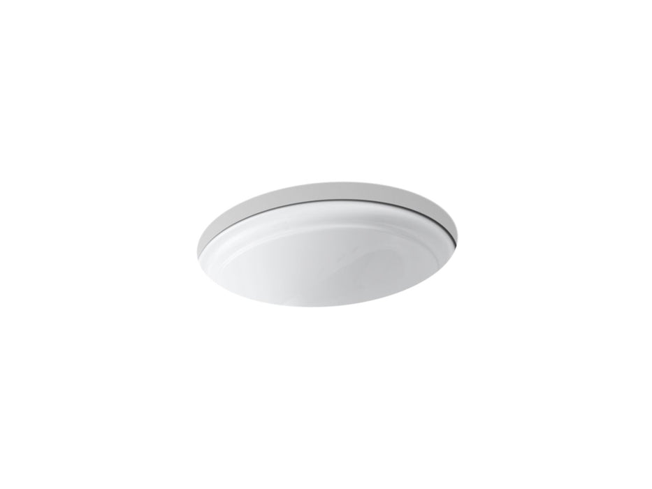 KOHLER K-2350 Devonshire 16-7/8" oval undermount bathroom sink