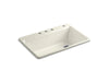 KOHLER K-5871-4A2 Riverby 33" top-mount single-bowl workstation kitchen sink