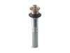 KOHLER K-7127 Bathroom sink drain with non-removable metal stopper and without overflow