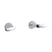 KOHLER K-T15225-4 Coralais Wall-mount bath/shower trim set with lever handles, valve not included