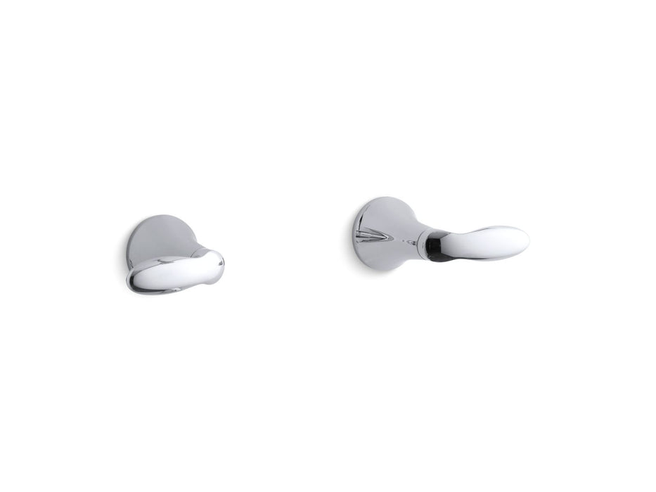 KOHLER K-T15225-4 Coralais Wall-mount bath/shower trim set with lever handles, valve not included