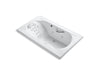 KOHLER K-1418-M Memoirs 72" x 42" drop-in heated whirlpool bath