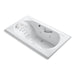 KOHLER K-1418-M Memoirs 72" x 42" drop-in heated whirlpool bath