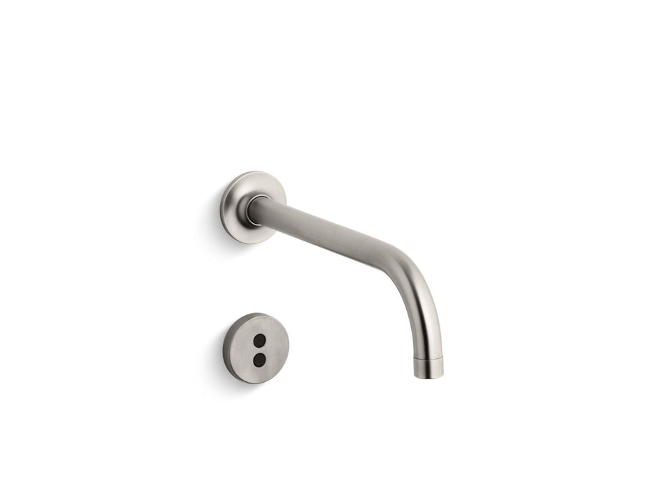 KOHLER K-T11839 Purist Shelf-back commercial lavatory faucet with grid drain and lever handles
