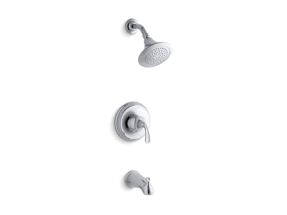 KOHLER Forté Rite-Temp bath and shower trim kit, 2.5 gpm, NPT spout
