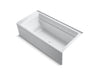 KOHLER K-1124-GHRA Archer 72" x 36" alcove Heated BubbleMassage air bath, right drain