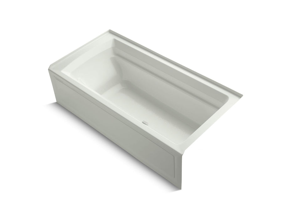 KOHLER K-1124-GHRA Archer 72" x 36" alcove Heated BubbleMassage air bath, right drain