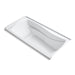 KOHLER K-1257-GHRF Mariposa 72" x 36" alcove Heated BubbleMassage air bath, right drain