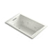 KOHLER K-1849-JH Underscore 60" x 36" drop-in heated whirlpool bath