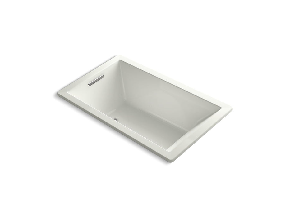 KOHLER K-1849-GHW Underscore 60" x 36" drop-in Heated BubbleMassage air bath with Bask heated surface