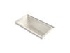 KOHLER K-1167-GHRF Underscore 60" x 30" alcove Heated BubbleMassage air bath, right drain