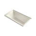 KOHLER K-1167-GHRF Underscore 60" x 30" alcove Heated BubbleMassage air bath, right drain