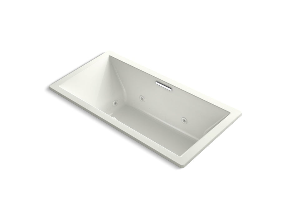KOHLER K-1835-JH Underscore 72" x 36" drop-in heated whirlpool bath