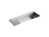 KOHLER K-3761 Stages 45" undermount single-bowl workstation kitchen sink