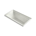 KOHLER K-1121-RW Underscore 60" x 30" alcove bath with Bask heated surface, right drain