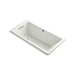KOHLER K-1121-W1 Underscore 60" x 30" drop-in bath with Bask heated surface